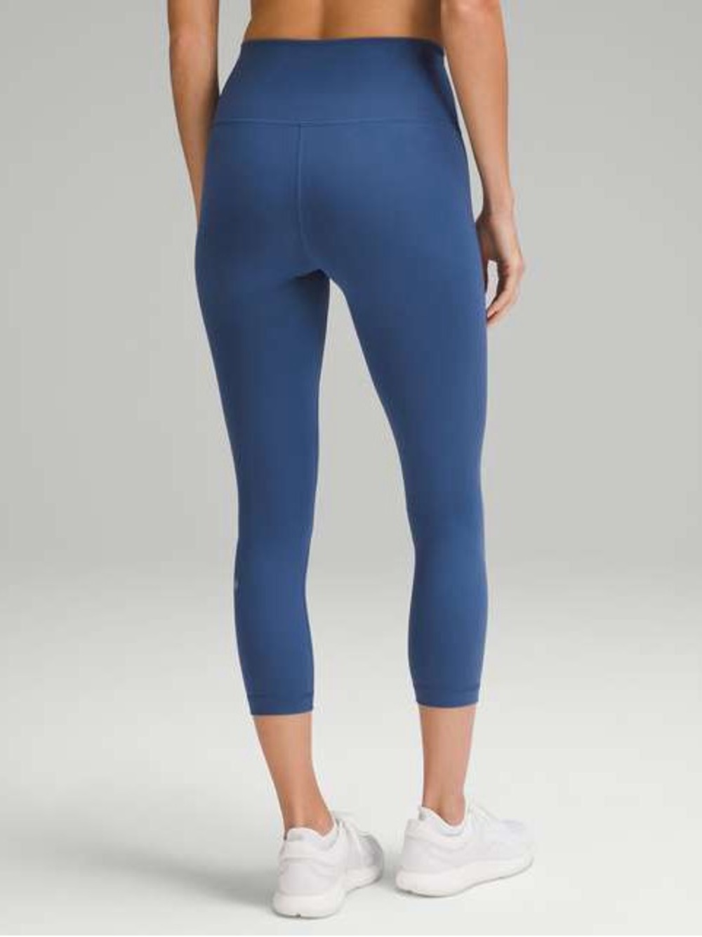 lululemon athletica Slate Blue Cropped High-Rise Leggings